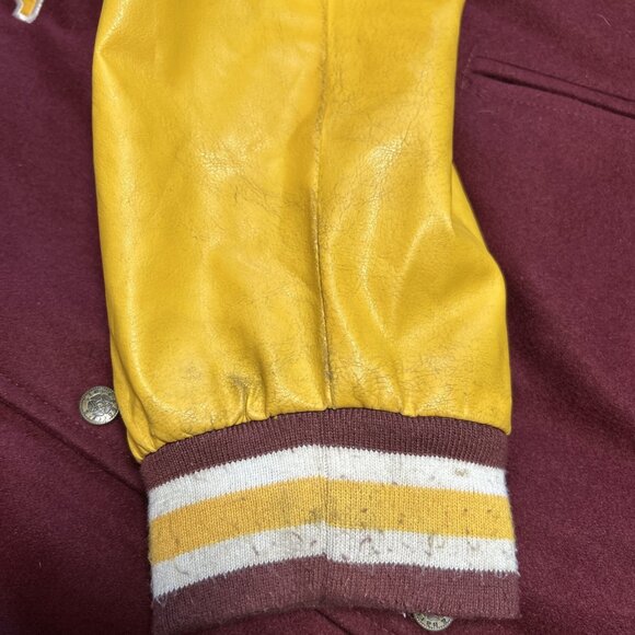 NCAA MINNESOTA GOLDEN GOPHERS MEN'S VARSITY JACKET SIZE XXL VTG - Picture 9 of 16